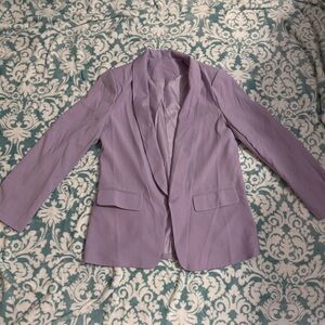 SHEIN Light Purple Women's Blazer